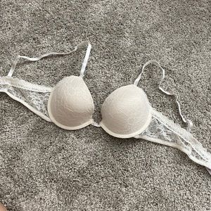 Creamy white bra